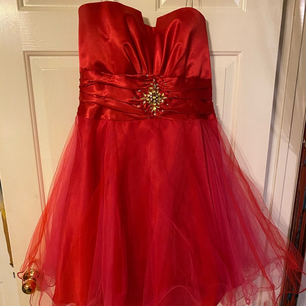 Magenta Homecoming Dress